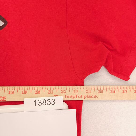 NFL Kansas City Chiefs Graphic Football T-Shirt Mens Size Extra Large XL Red - Picture 6 of 9